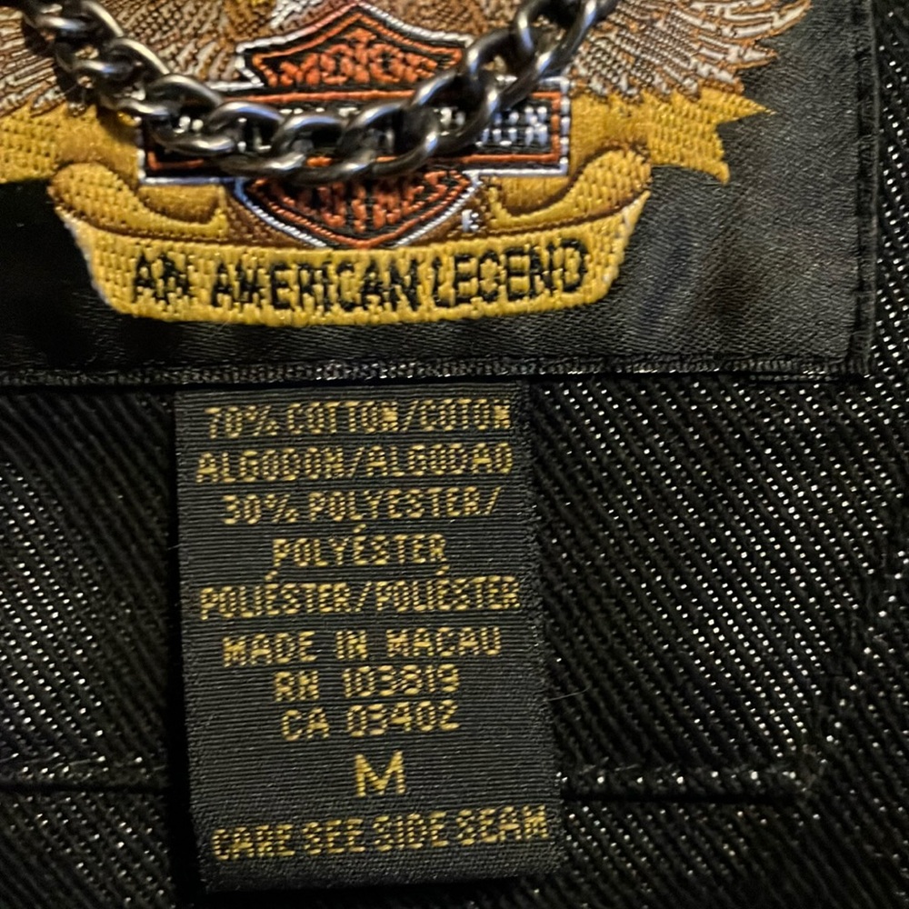Harley-Davidson Black Jeans Jacket